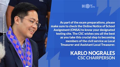 CSC announces list of testing centers, issues reminders for Local .